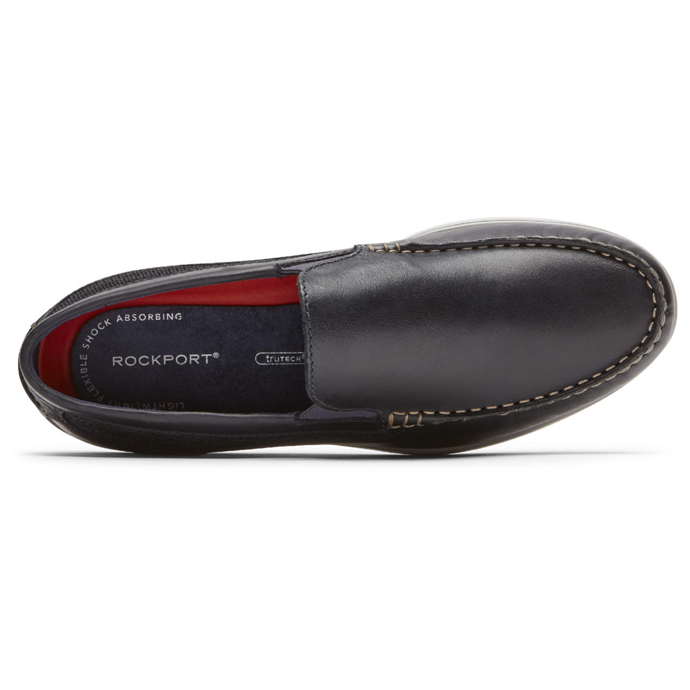 Sapato Vela Rockport Homem Azul Marinho - Cullen Venetian - 28961TFIV